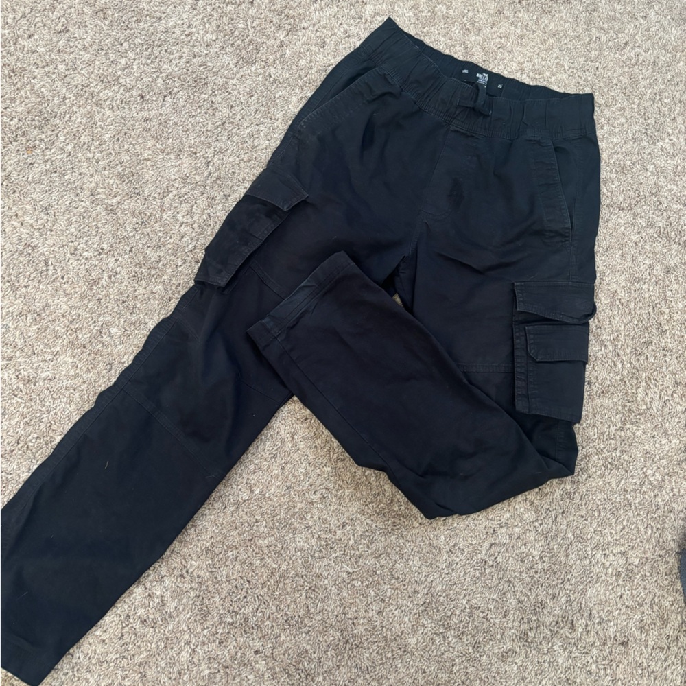 Men’s Hollister Black Cargo Pants
